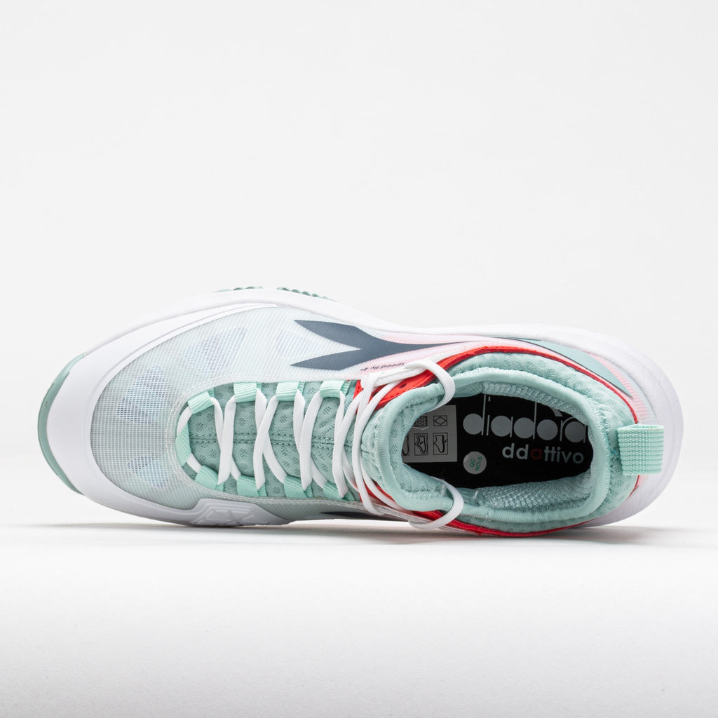 Diadora Speed Blushield Fly 4+ Clay Women's  White/Blue/Surf Spray