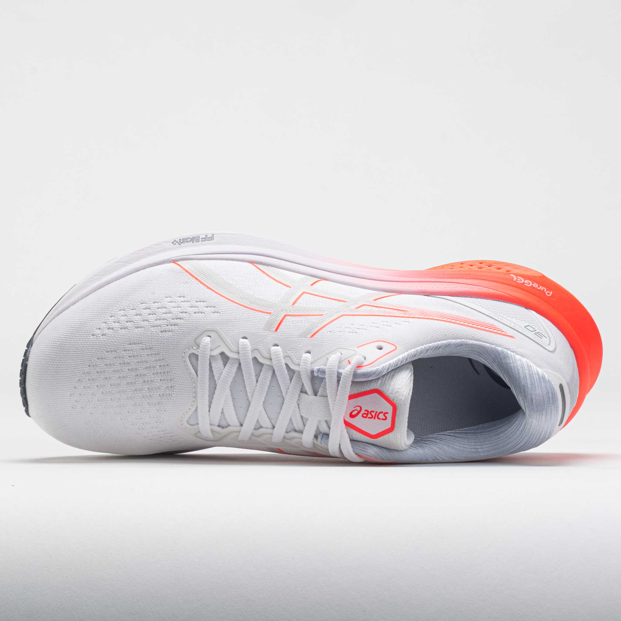 ASICS GEL-Kayano 30 Men's  White/Sunrise Red