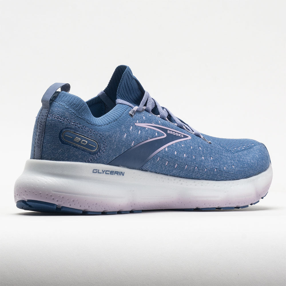 Brooks Glycerin StealthFit 20 Women's  Blue/Pastel Lilac/White