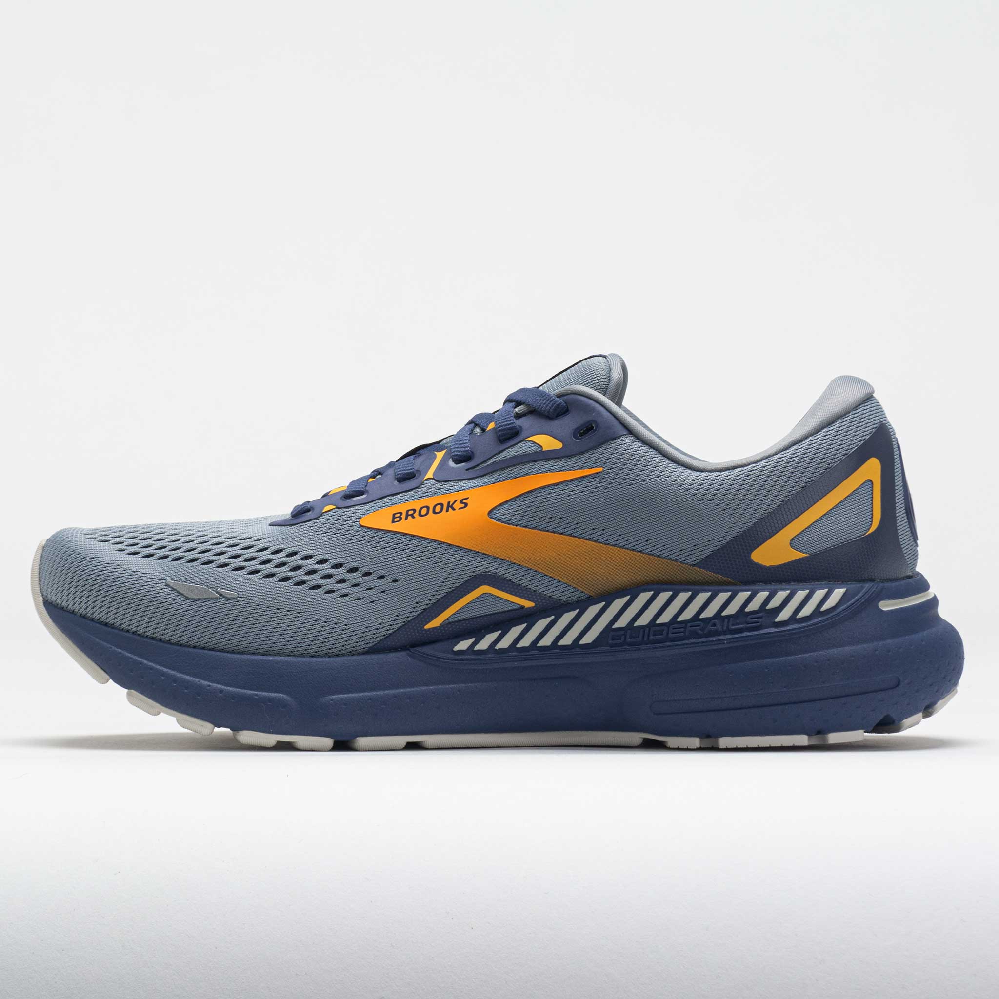 Brooks Adrenaline GTS 23 Men's  Grey/Crown Blue/Orange