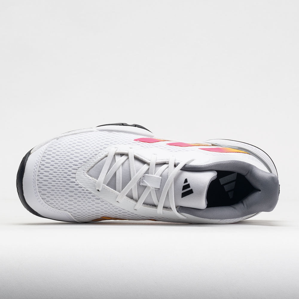 adidas Barricade Junior  White/Solar Gold/Lucid Fuchsia